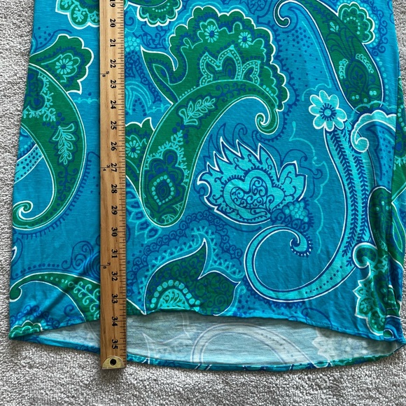 TORI RICHARD HONOLULU DON'T BE BLUE ALEXIA DRESS SIZE SMALL VACATION RESORT - Picture 10 of 11